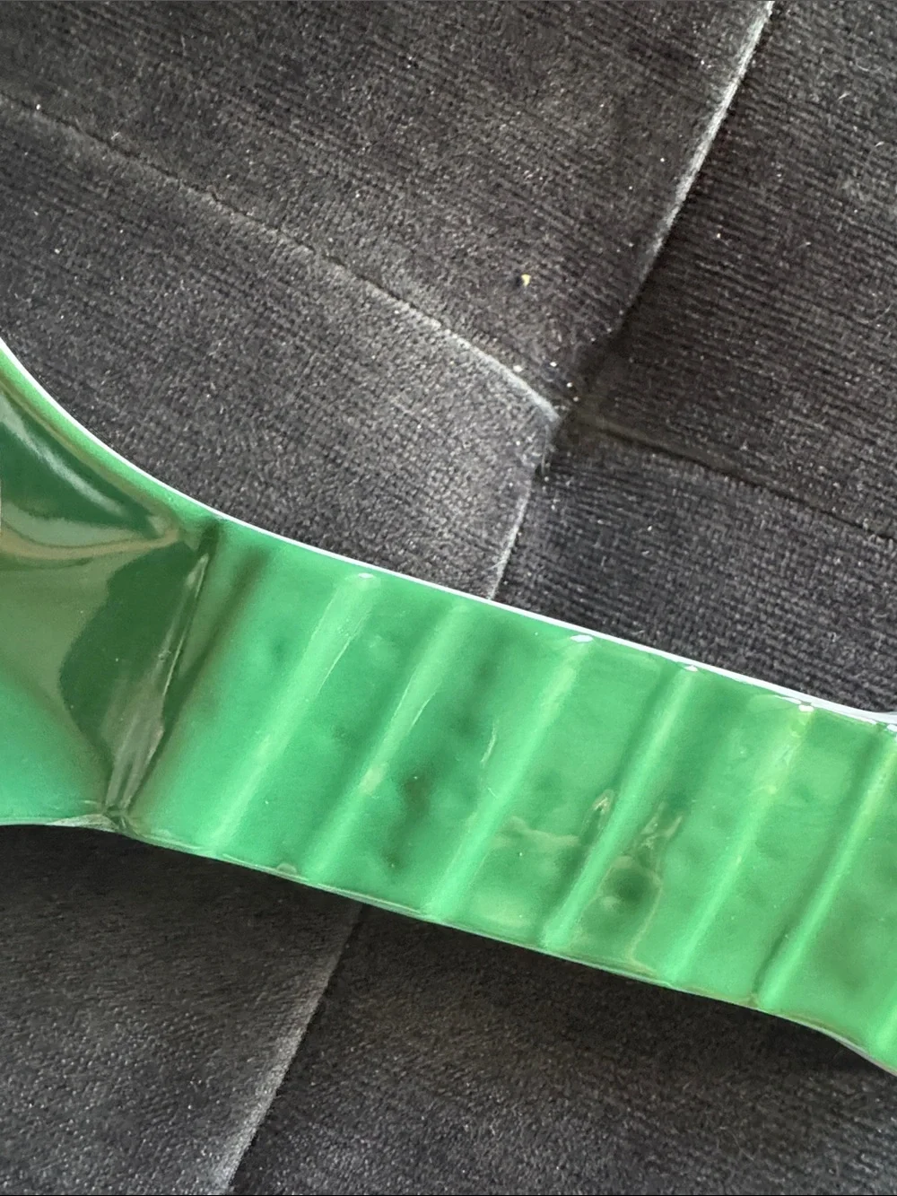 Striped Green and Pink Party Paddle Plate - Home Party Supplies